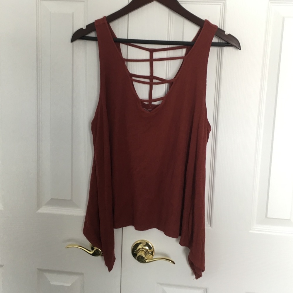 Strappy Orange tank top